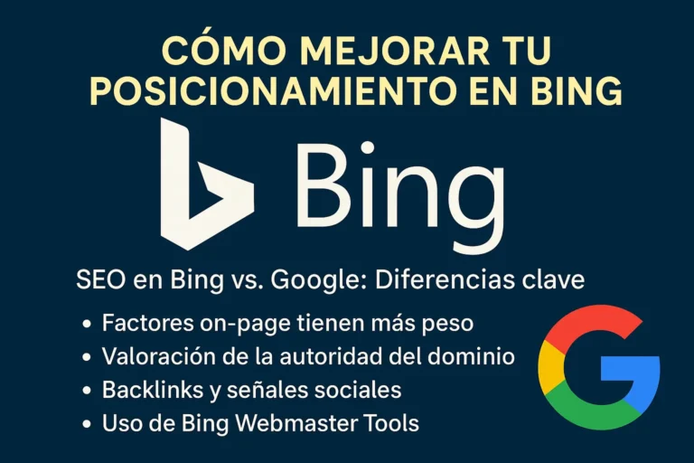 Cómo mejorar tu posicionamiento en ChatGPT: Bing (y en qué se diferencia del SEO para Google)